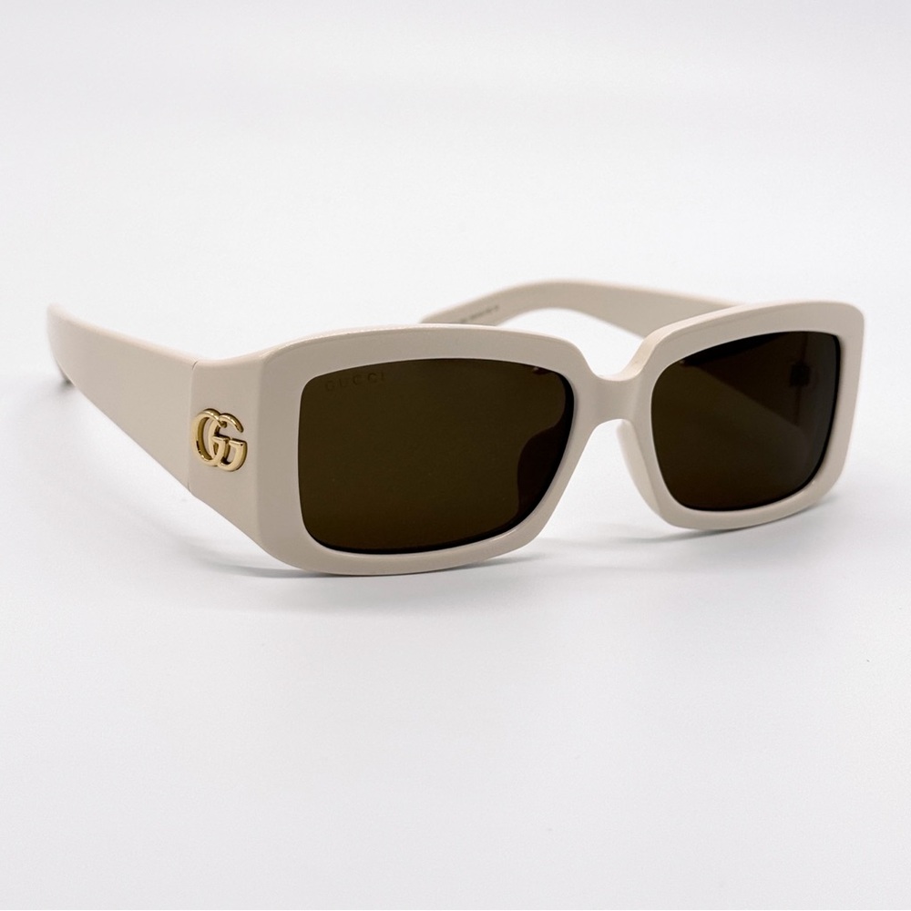 NEW GUCCI GG1403SK 004 WOMEN IVORY SUNGLASSES GUCCI GG1403S - Picture 1 of 13